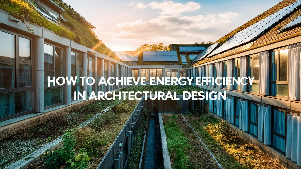 How to Achieve Energy Efficiency in Architectural Design